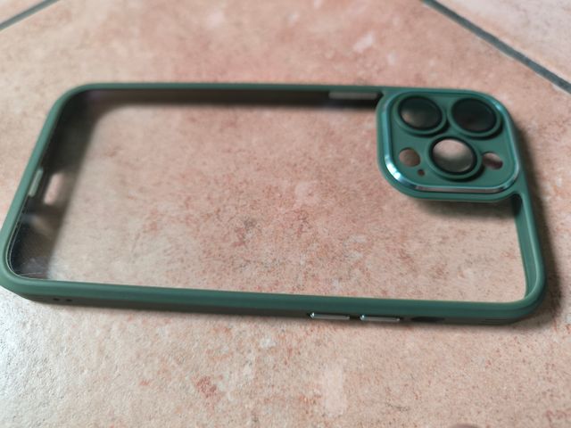 Custodia iPhone 13 Pro Max Bordi silicone vetrini