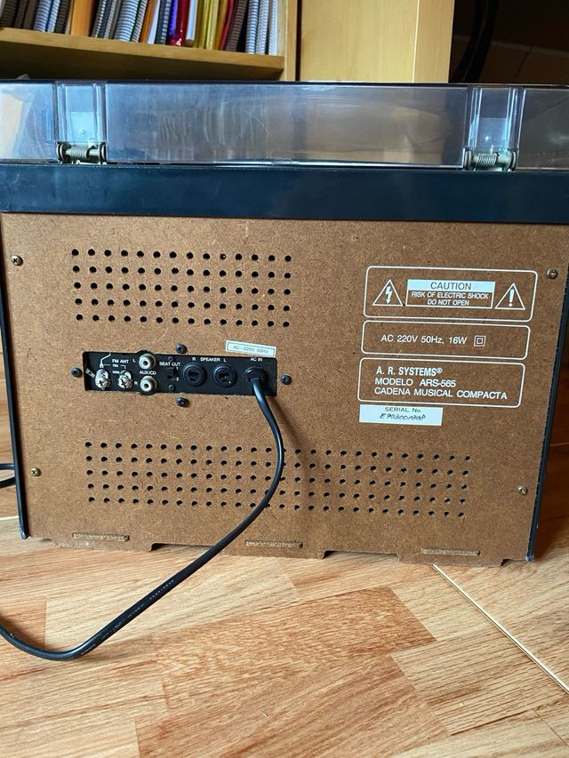 Tocadiscos Salvat ARS-565 Retro