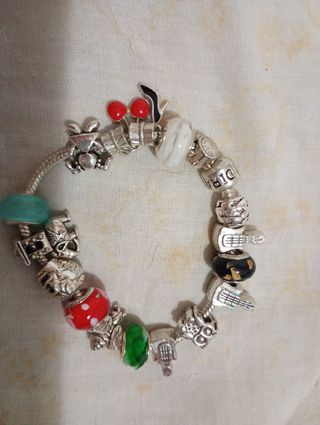 Pulsera Charms Indira multicolor