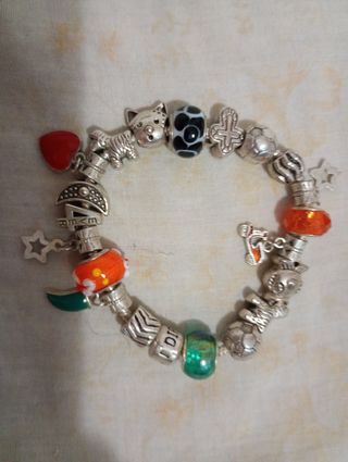 Pulsera Charms Indira multicolor