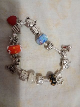 Pulsera Charms Indira multicolor