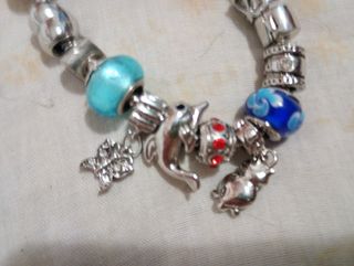 Pulsera Charms Indira multicolor