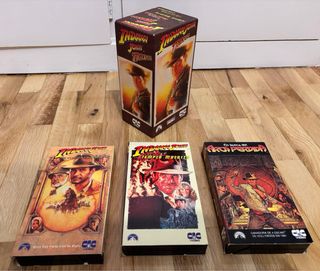 Indiana Jones VHS - Trilogía