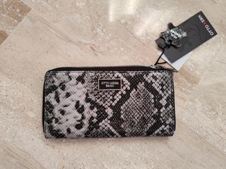 Cartera piel serpiente