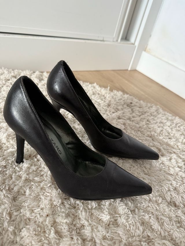 Zapatos tacón negros 32/33