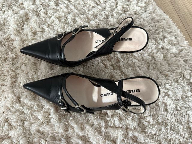 Zapatos tacón negros 32/33