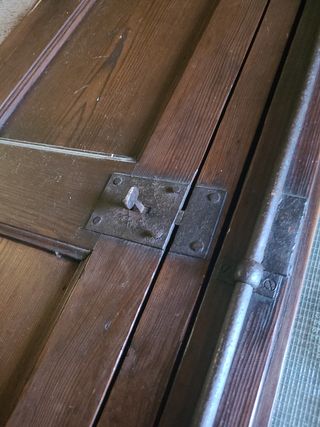 Ventana antigua de madera