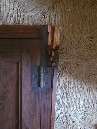 Ventana antigua de madera