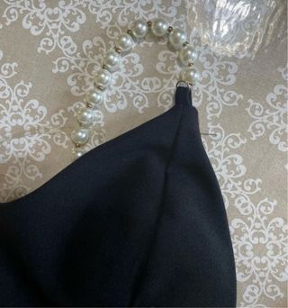 Tubino nero perle - elegante