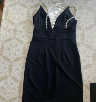 Tubino nero perle - elegante