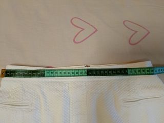 Falda Carolina Herrera blanca, talla L