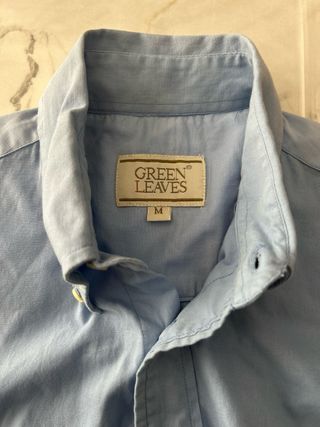 Camicia Green Leaves uomo M