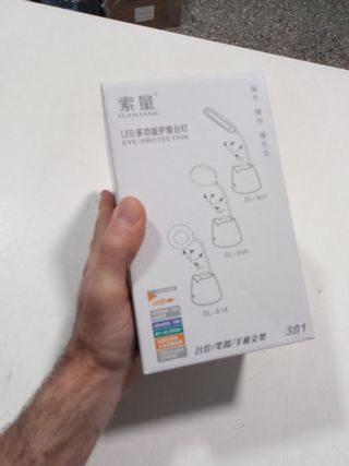 Lampada LED Scrivania - Ricaricabile 400