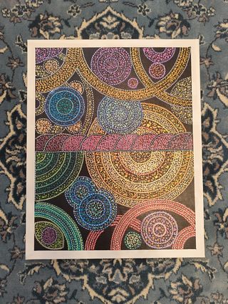 Quadro Mandala Punti 40x50cm