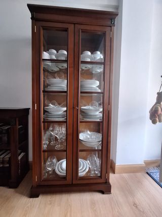 Vitrina madera maciza - Mueble expositor