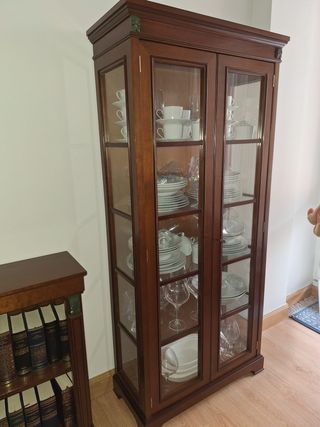 Vitrina madera maciza - Mueble expositor