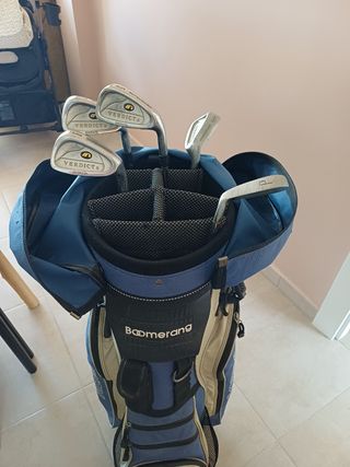 Bolsa golf Boomerang usada sin palos.