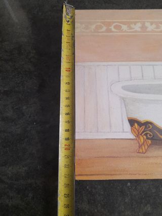 2 Cuadros baño - Decoración vintage