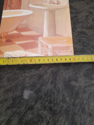 2 Cuadros baño - Decoración vintage