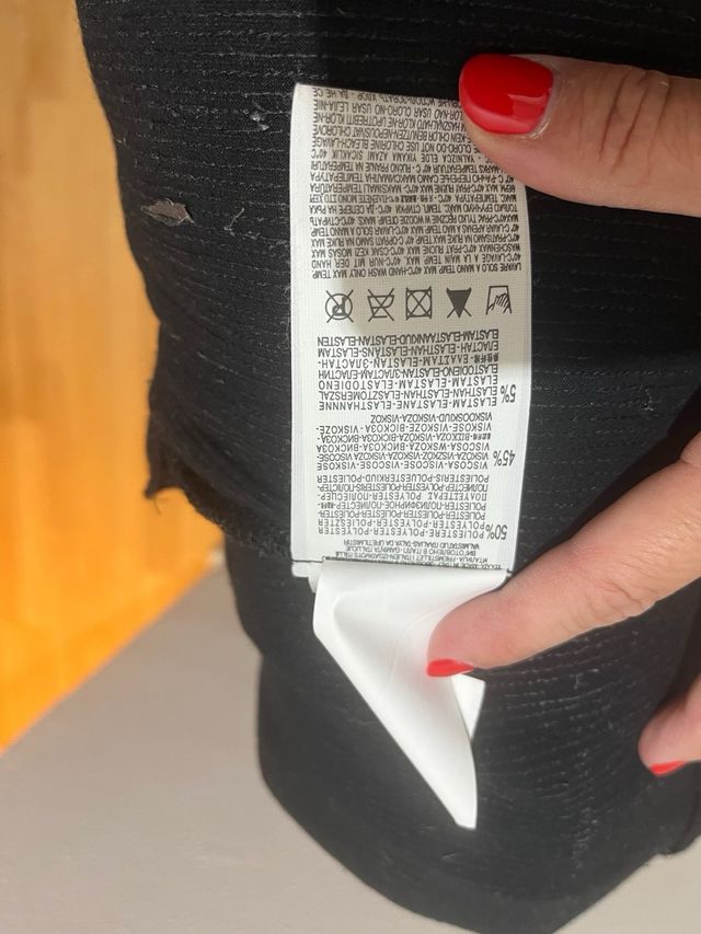 Leggins negros La Loggia talla S