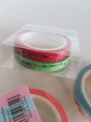 Pack Washi tape finos