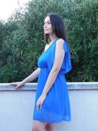 Vestido azul - Talla S