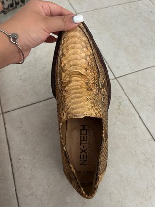 Scarpe Nex-Tech Pitone Beige 40