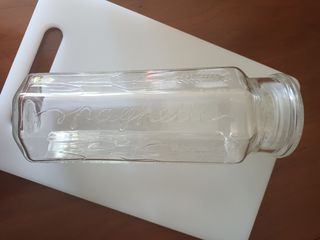 Tarro cristal vintage pasta