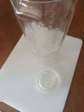 Tarro cristal vintage pasta