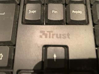 Teclado Trust inhalámbrico Negro