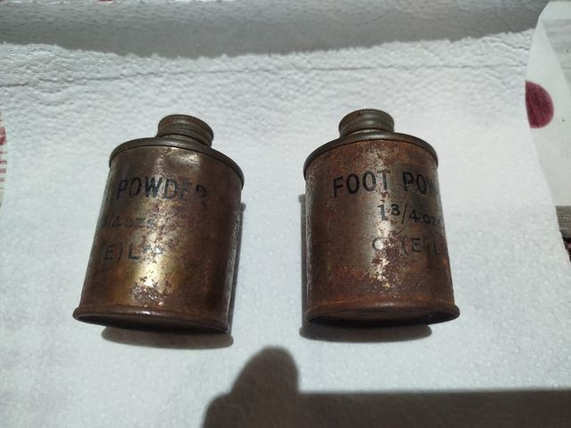 Polvos talco WWII (2 botes)