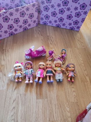 Lote 6 Muñecas Barriguitas