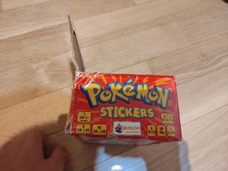 Caja vacía Pokemon Merlin Roja