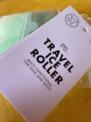 Massaggiatore viso verde acqua