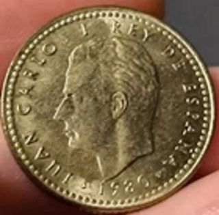 Moneda 1 Peseta España 1980