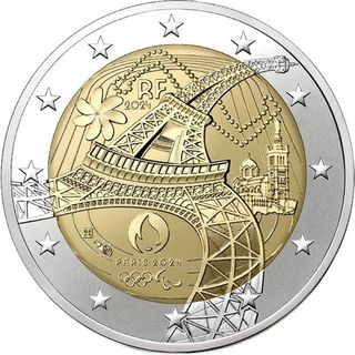 Moneda conmemorativa Francia (2024) - JJOO París