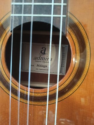 Guitarra Admira Málaga