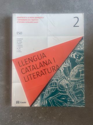 Llengua catalana i Literatura 2 ESO (2017)