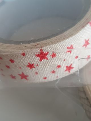 Cintas adhesivas decorativas de tela