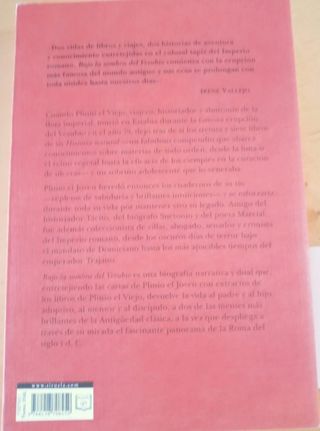 BAJO LA SOMBRA DEL VESUBIO VIDA DE PLINIO