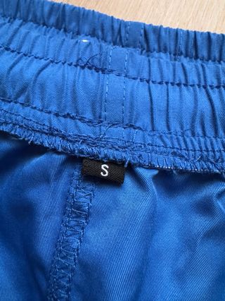 Pantalón corto de deporte azul