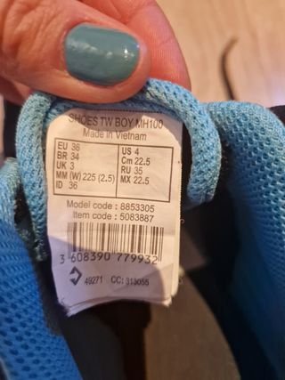 Zapatillas trekking niño/a nº36