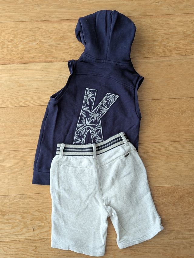 Conjunto IKKS niño - Sudadera y Shorts