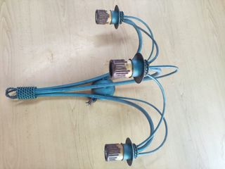 Apliques de pared estilo vintage Trío de elegancia