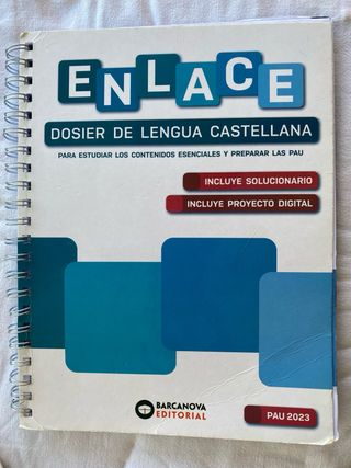 Enlace. Dosier de Lengua castellana para las PA...