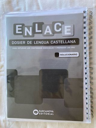 Enlace. Dosier de Lengua castellana para las PA...