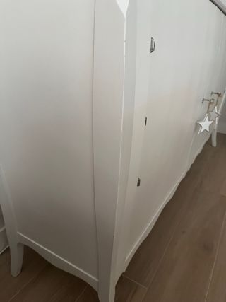 Cómoda aparador madera blanca