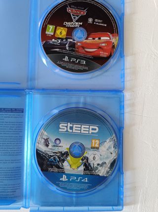 Cars 3 ps3 y Steep ps4