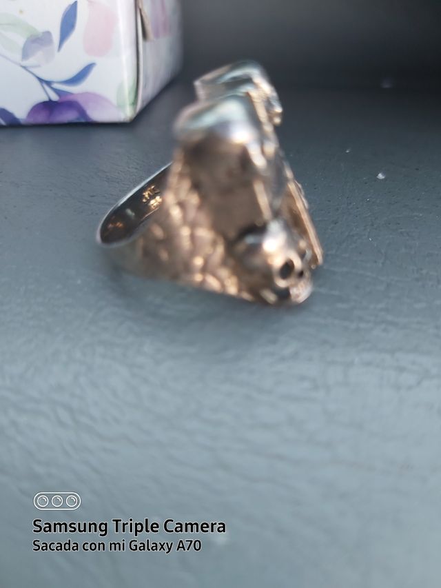 Anillo Calaveras Plata 925