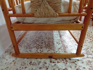 Cuna artesanal bebé de madera